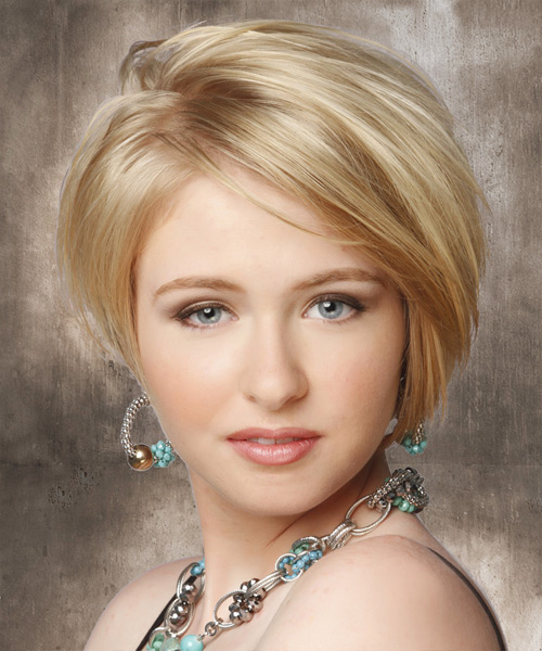 Short Glamorous Light Blonde Hairstyle
