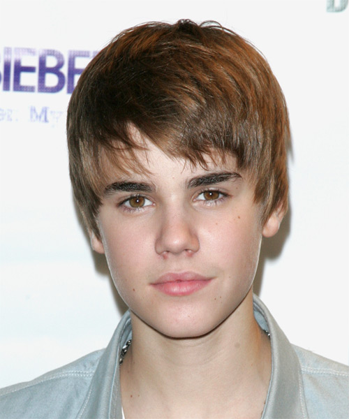 Justin Bieber Shaggy Hairstyle With Choppy Ends