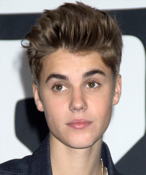 Justin Bieber Short Hairstyle With Height And Texture