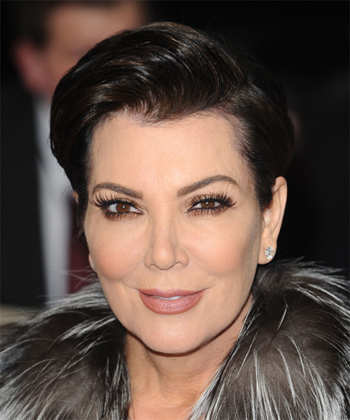 Kris Jenner Short Straight   Mocha   Hairstyle