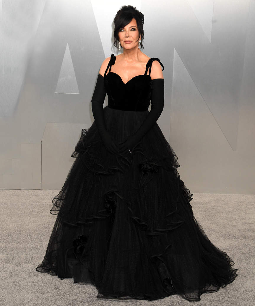 Kris Jenner Hairstyle - 2026 Oscars