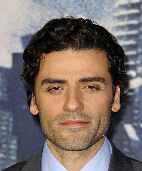 Oscar Isaac Short Wavy    Hairstyle 