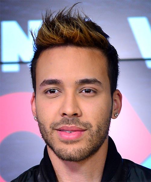 Prince Royce Short Straight    Hairstyle 