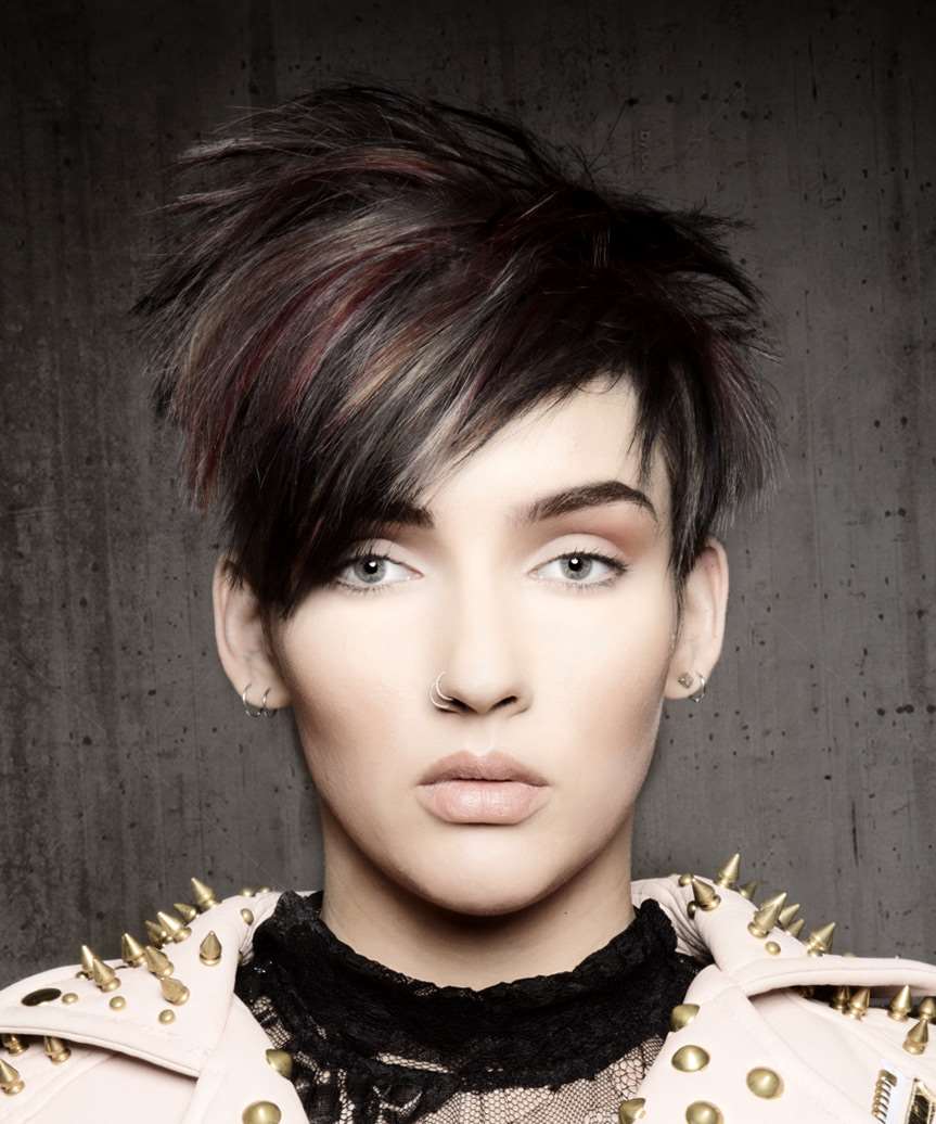 Futuristic And Spiky Pixie Haircut