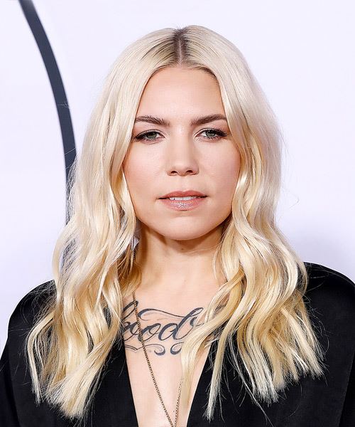 Skylar Grey Long Wavy    Hairstyle 