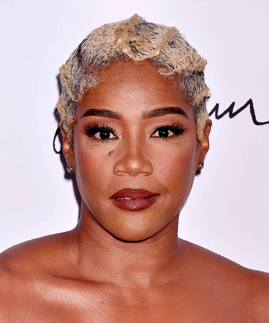 Tiffany Haddish Short Wavy    Blonde  Hairstyle