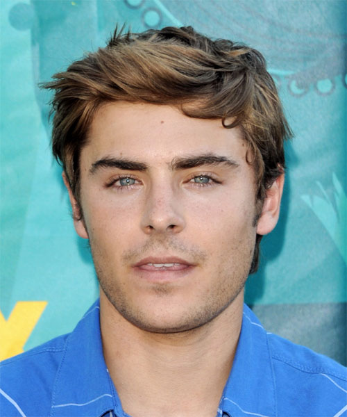 Zac Efron short  Short Straight     Hairstyle